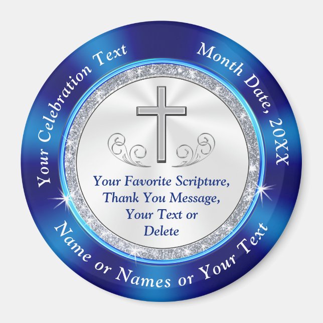 Aimant Belle pas chère, Souvenirs chrétiens, Christian (Devant)