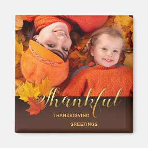 Aimant Belle photo Thanksgiving