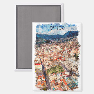 Aimant Belle Quito Ecuador Cityscape