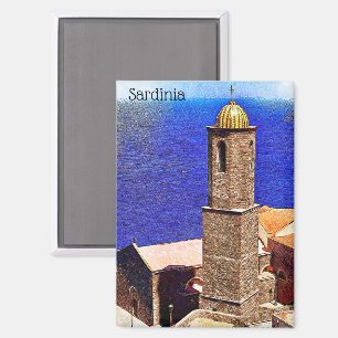 Aimant Belle Sardaigne Italie Ile Méditerranée