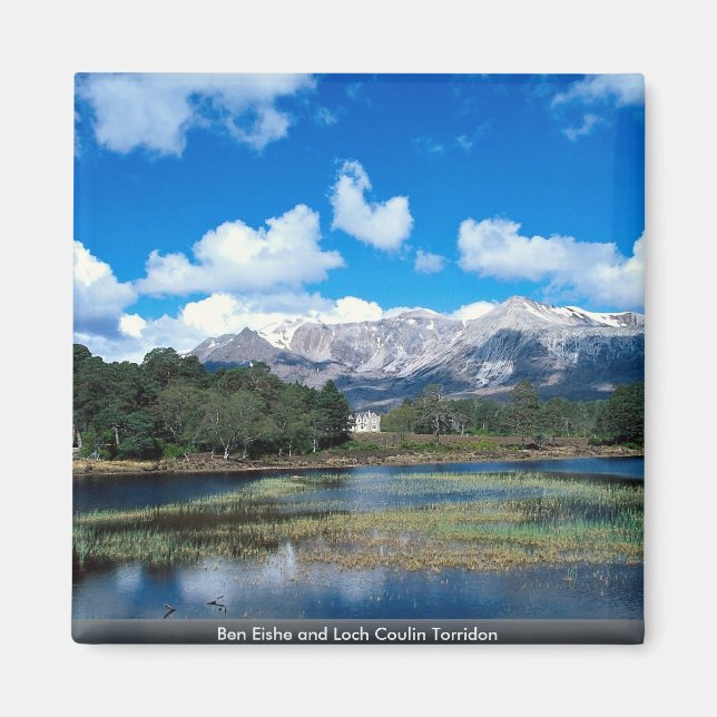 Aimant Ben Eishe et Loch Coulin Torridon (Devant)