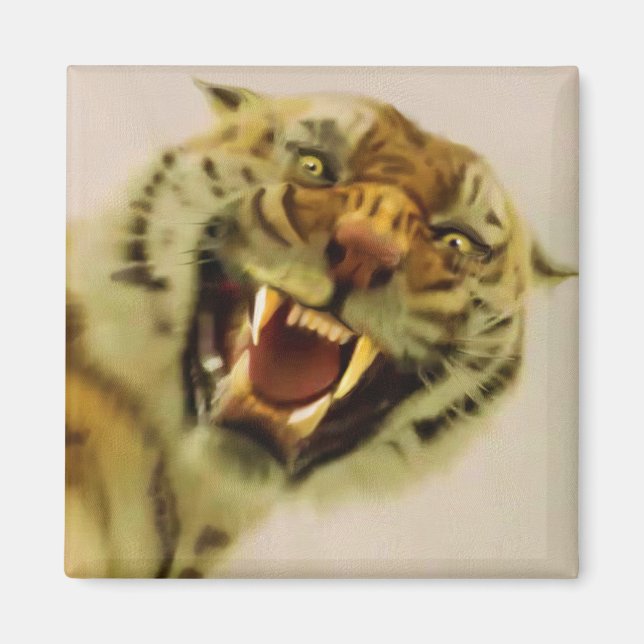 Aimant Bengale Tiger Faune Big Cat Lover Photo (Devant)