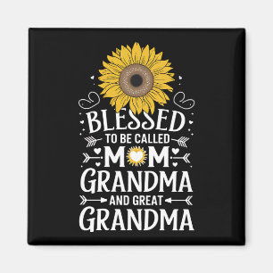 Aimant Bénie d'être appelée maman grand-mère Grand Tourne