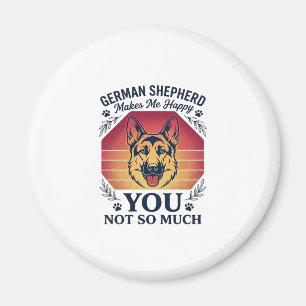 Aimant Berger Allemand Toi Chien Rétro Crépuscule Pattes_
