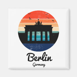 Aimant Berlin Allemagne Vintage Sunset