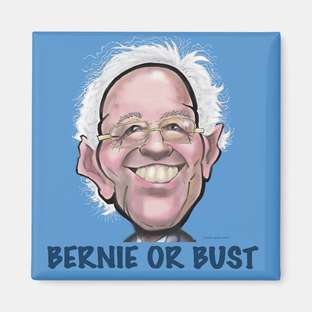 AIMANT BERNIE OU BUST (Devant)