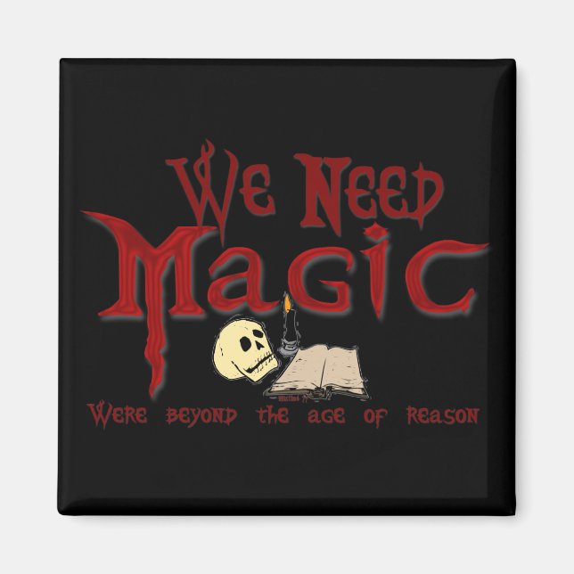 Aimant Besoin d'aimant magique (Devant)