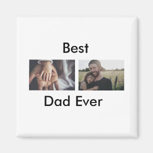 Aimant best dad ever happy fête des pères ajouter votre p