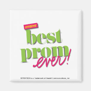 Aimant Best Prom Ever - Vert