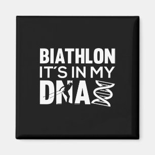 Aimant Biathlon C'est dans ma motivation pour un biathlèt