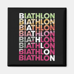 Aimant Biathlon Sport hivernal Ski Riffle tir Biath