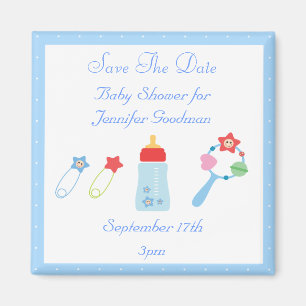 Aimant Biberon et économies de hochet le baby shower de