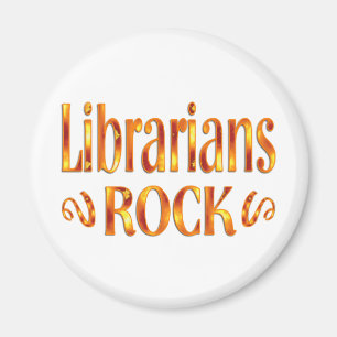 Aimant Bibliothécaire Rock