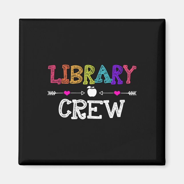 Aimant Bibliotheque Enseignant s'amuser Premier jour cade (Devant)
