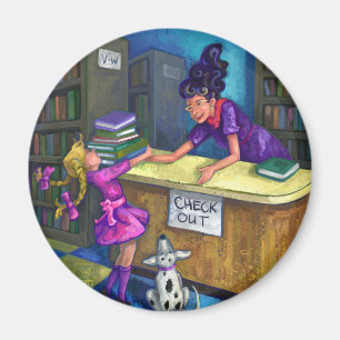 Aimant Bibliothèque Récupérer l'oeuvre