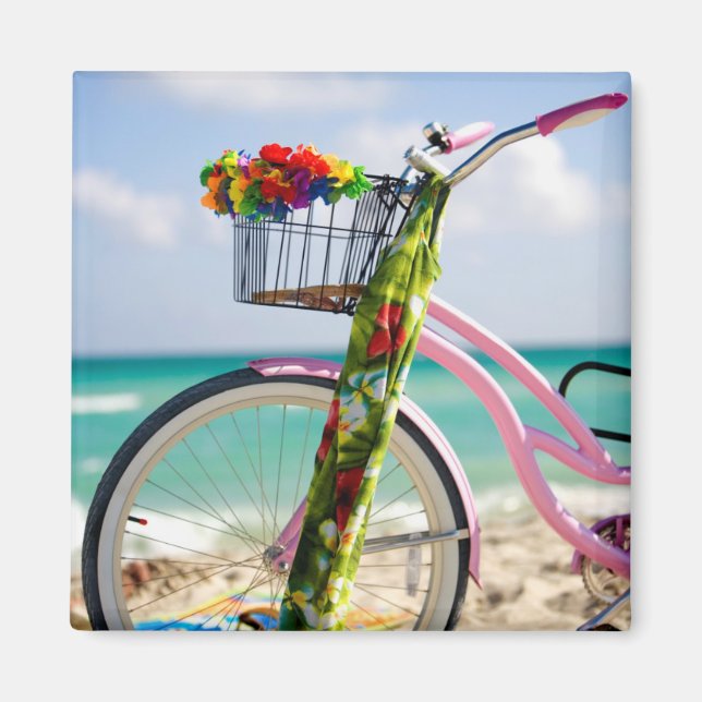 Aimant Bicycle | Miami, Floride (Devant)