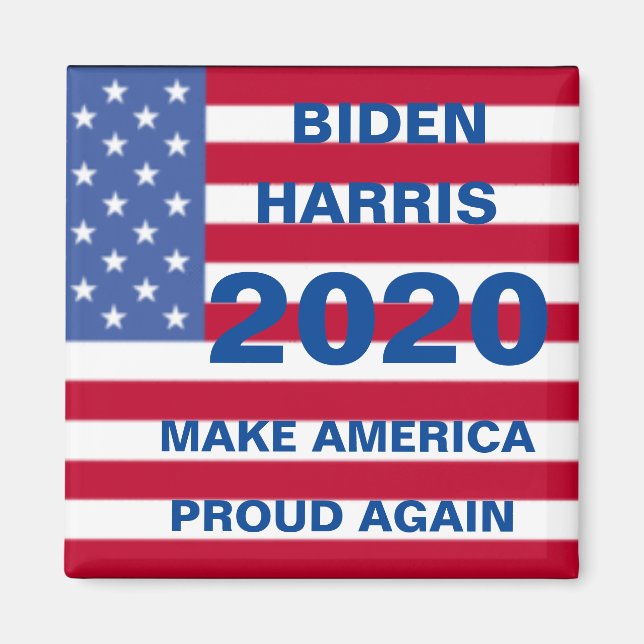 AIMANT BIDEN HARRIS REND L'AMÉRIQUE FIÈRE À NOUVEAU (Devant)