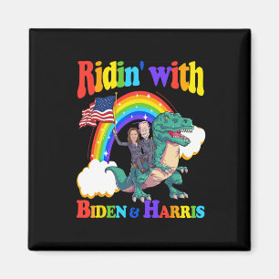Aimant Biden Kamala Harris Shirt Toddler Kids Dinosaur T-