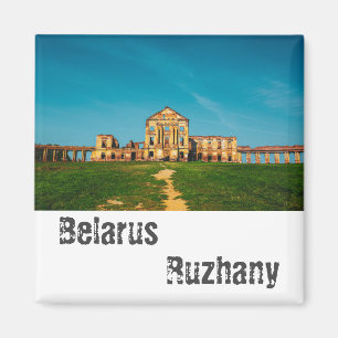 Aimant Biélorussie Б е л р а у с Palais de Ruines de Ruzh