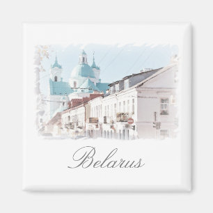 Aimant Biélorussie Hrodna Grodno Architecture Peinture Ai