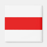 Biélorussie : le symbole rouge white revolution f
