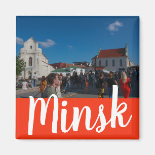 Aimant Biélorussie Minsk М и н с к Architecture Cityscape