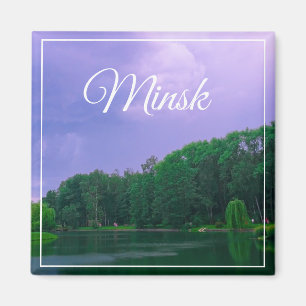 Aimant Biélorussie Minsk Jardin botanique Cityscape
