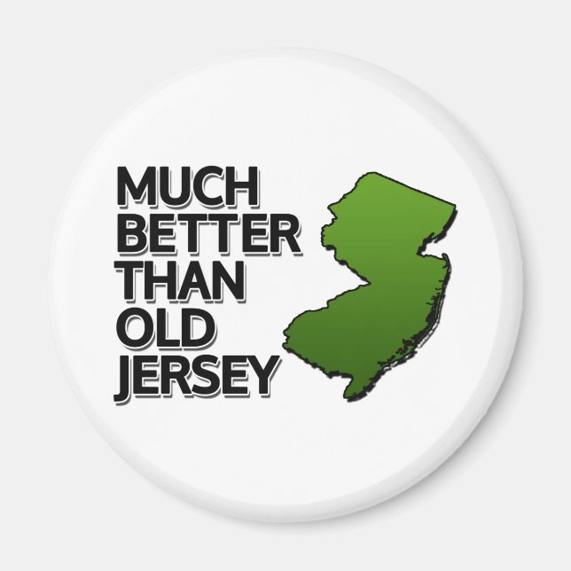 Aimant Bien mieux que le vieux Jersey (Devant)