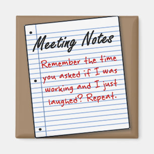 Aimant Bien sûr que je travaille