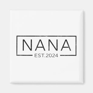 Aimant Bientôt Être Nana 2024 Fête des mères Nana Est 202