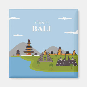 Aimant Bienvenue à Bali