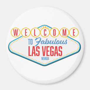 Aimant Bienvenue à Fabulous las vegas