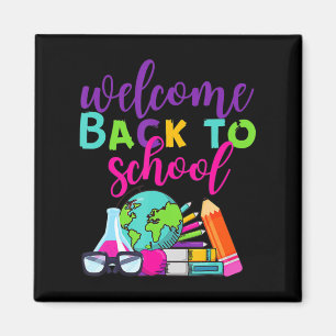 Aimant Bienvenue À L'École
