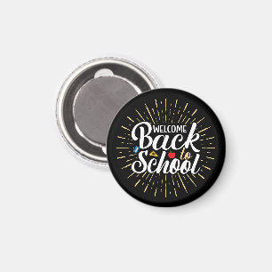 Aimant Bienvenue au premier jour de la rentrée scolaire