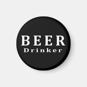 Aimant Bière, buveur de bière
