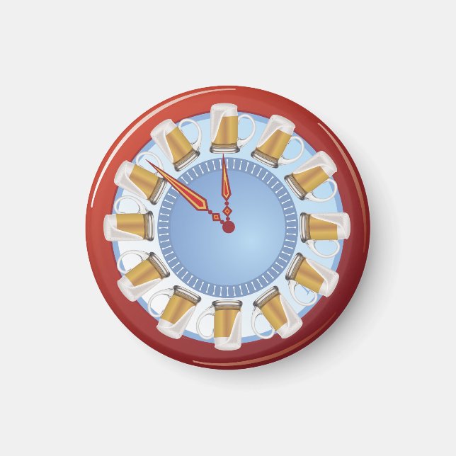 Aimant BIÈRES O' Horloge (Devant)