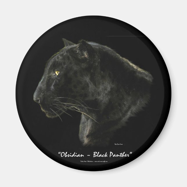 Aimant BIG CAT Espèces en péril série (Devant)