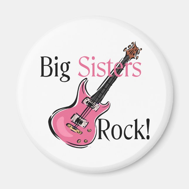 Aimant Big Sisters Rock (Devant)