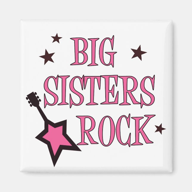 Aimant Big Sisters Rock (Devant)