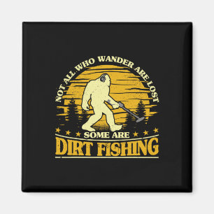 Aimant Bigfoot Dirt Pêche Métal Détection Métal Drôle D