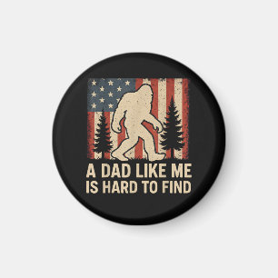 Aimant Bigfoot Patriotique Un Papa Comme Moi Est Dur à Tr