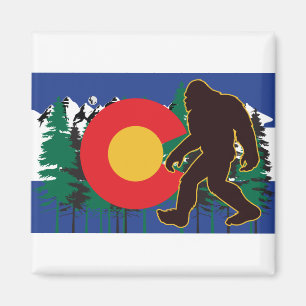 Aimant Bigfoot-Sasquatch
