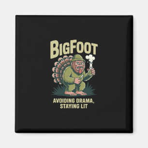 Aimant Bigfoot Turquie Bong Éviter Drame Rester Lit Tha
