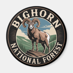 Aimant Bighorn National Forest Bighorn Sheep