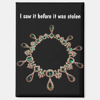 Aimant Bijoux de la Couronne de France avant le vol