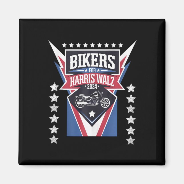 Aimant Bikers Pour Harris Wheimer 2024 Harris Waltz 2024  (Devant)