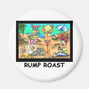 Aimant Bikini Rump Roast amusant Offbeat Tee - shirts & C