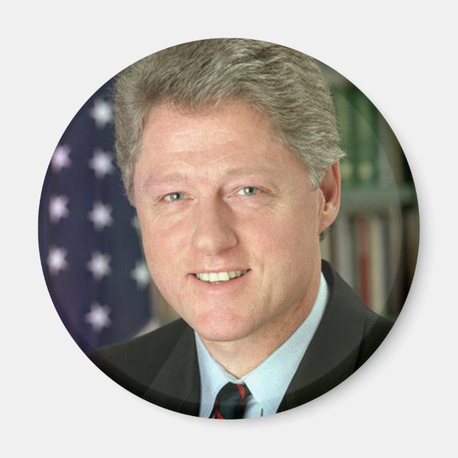 Aimant Bill Clinton (Devant)