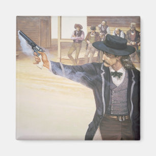 Aimant "Bill sauvage" Hickok (1837-76) démontre sa marqu