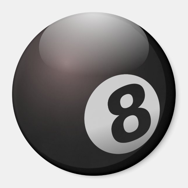 Aimant Billard à 8 balles (Devant)
